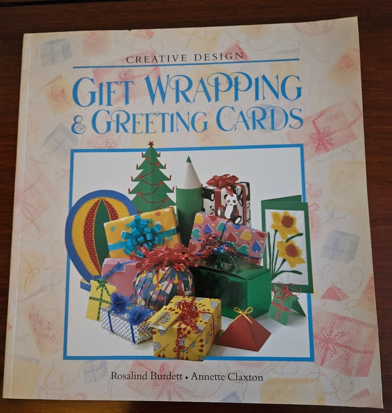 Creative Design 'Gift Wrapping Greeting Cards' by Rosalind Burdett & Annette Claxton