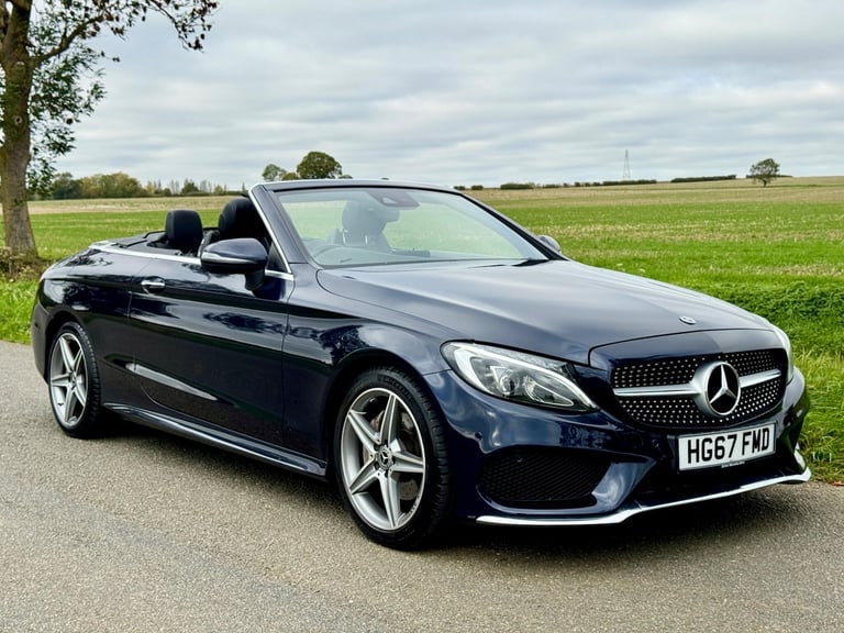 image for 2018 Mercedes-Benz C Class 2.1 C220d AMG Line Cabriolet G-Tronic+ Euro 6 (s/s) 2dr CONVERTIBLE Di...