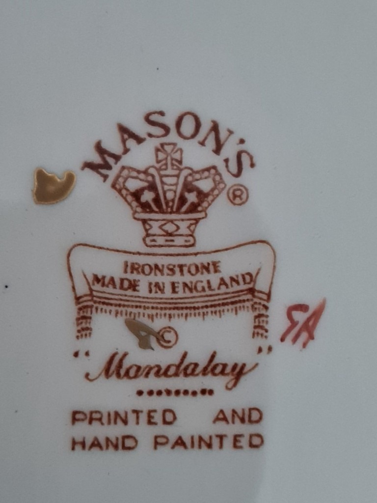 Pair of Masons Mandalay Plates