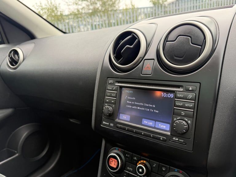 2010 NISSAN QASHQAI N-TEC DCI SUV BLACK DIESEL