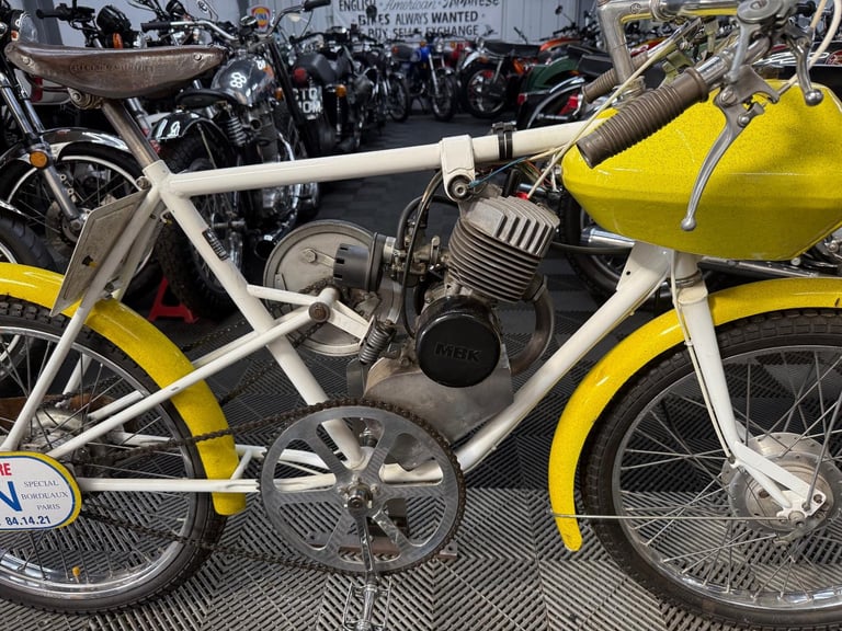 1975 Burdin Derny, Vintage Burdin Derny Cycle Pace Bike, V5