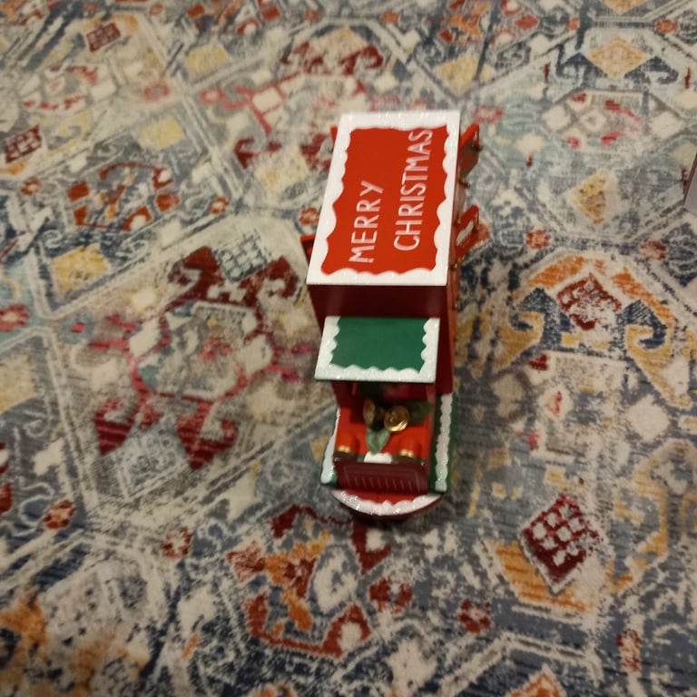 Christmas decoration lorry advent calendar 
