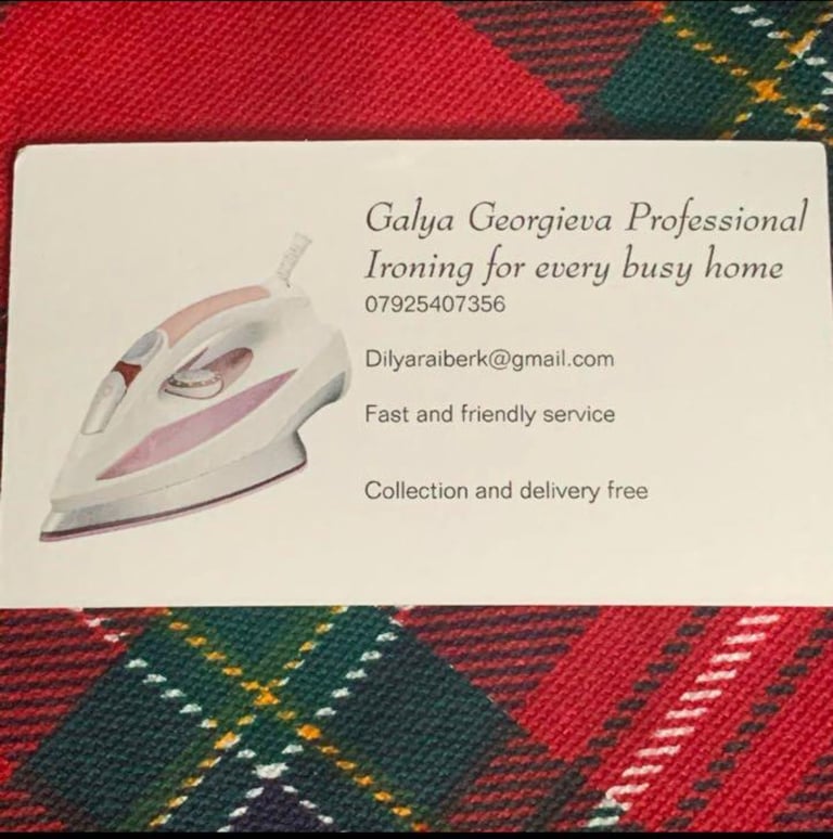 Ironing services