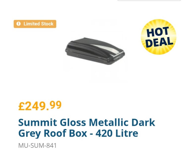 image for roof box 