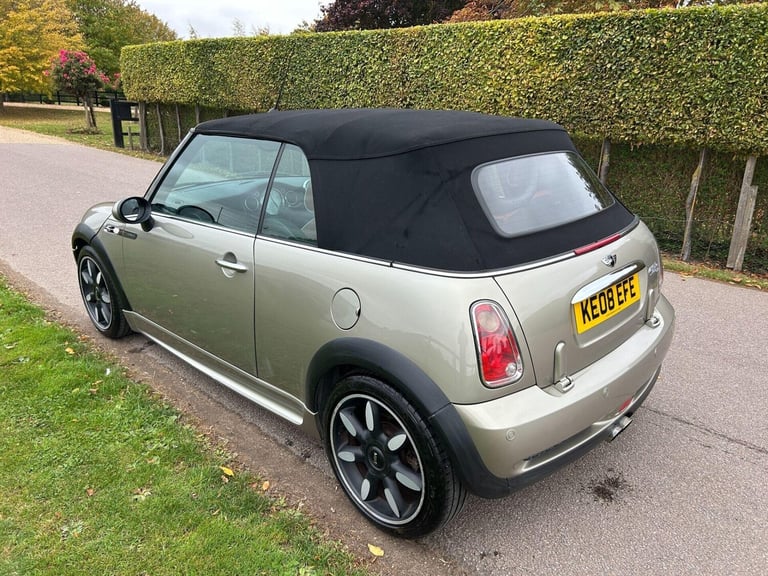 2008 MINI Convertible 1.6 Cooper S Sidewalk Euro 4 2dr Convertible Petrol Manual