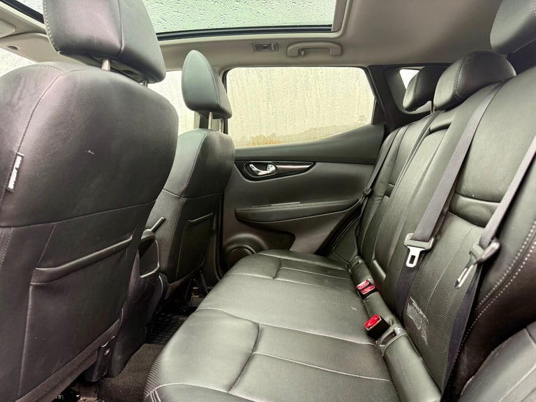 2016 NISSAN QASHQAI 1.5 DCI TEKNA 5DR BLACK PAN-ROOF HEATED LEATHER DIESEL