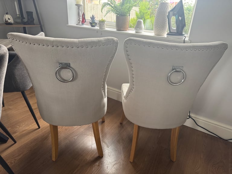 image for 2 x dining chairs