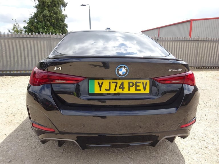 2025 74 REG BMW I4 EDRIVE40 M SPORT ELECTRIC AUTO DAMAGED REPAIRABLE SALVAGE