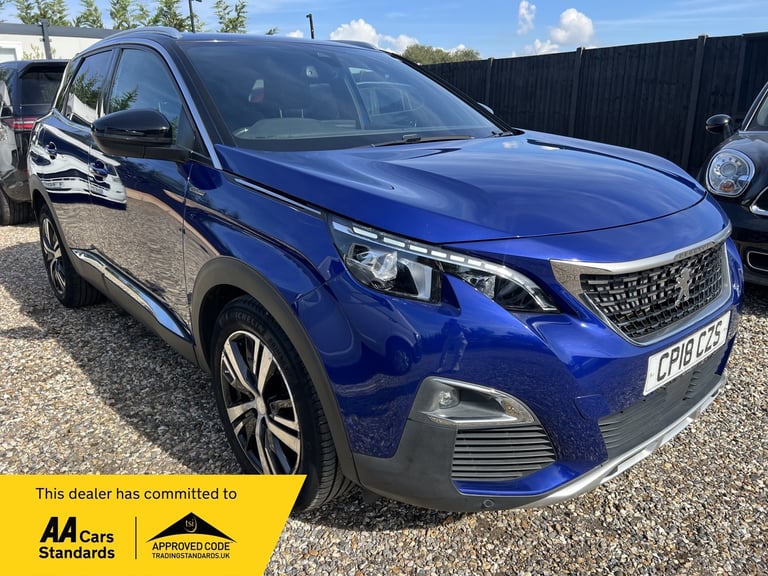 2018 Peugeot 3008 1.2 PureTech GT Line 5dr HATCHBACK Petrol Manual