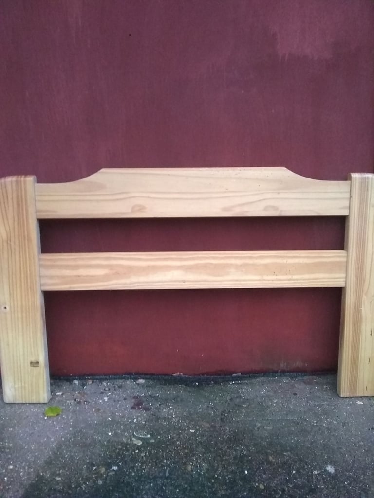 2 Pine Headboards- Single bed