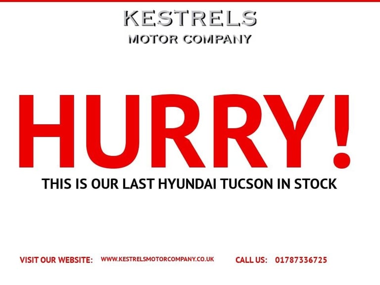 2018 Hyundai TUCSON 1.7 CRDi Blue Drive SE Nav SUV 5dr Diesel DCT Euro 6 (s/s) (141 ps) ESTATE Di...