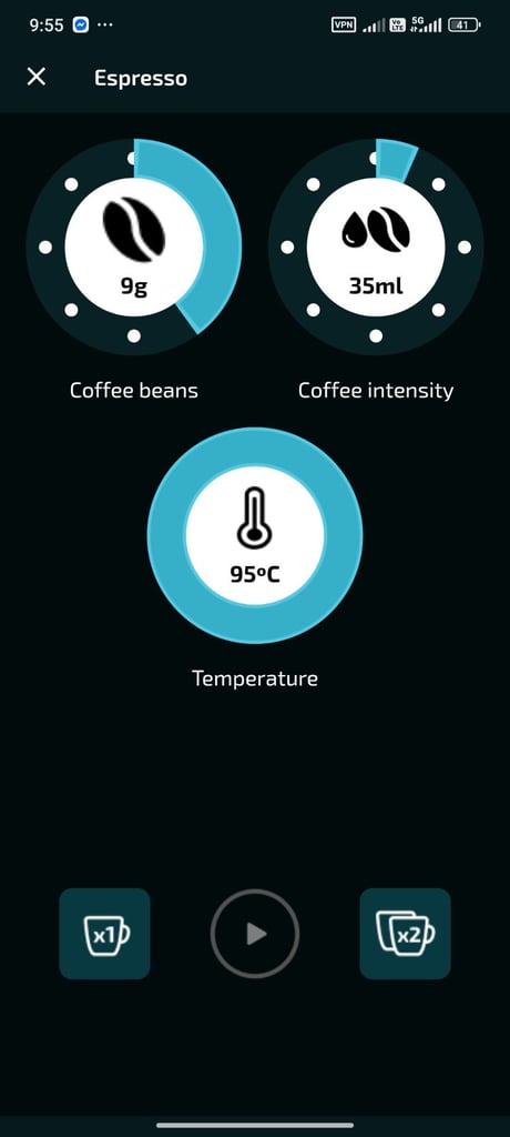 £430 smart super automatic bean to cup coffee machine CECOTEC CREMMAET COMPACTCCINO CONNECTED COFFEE