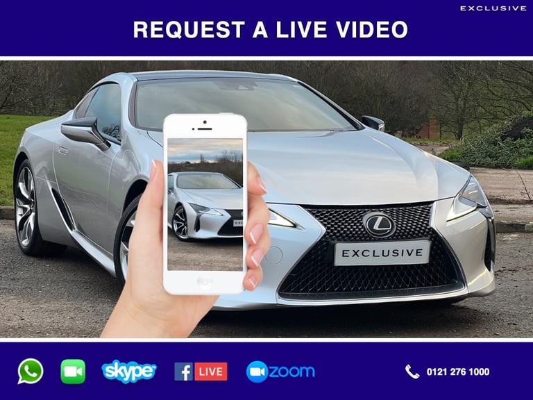 2022 Lexus LC 500 5.0 [464] Sport+ 2dr Auto COUPE Petrol Automatic