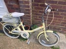 Rare Vintage 1990 Girls Raleigh Holly Cycle ( age5-7)