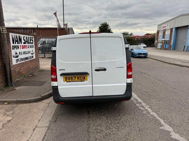 2017 67 MERCEDES-BENZ VITO 1.6 111 CDI PANEL VAN 6DR DIESEL MANUAL FWD L2 EURO 6