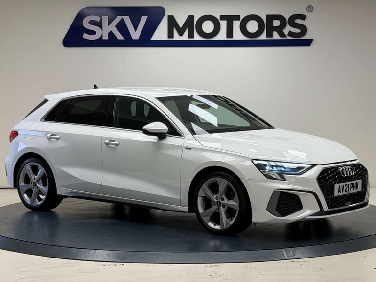 2021 Audi A3 1.5 A3 Sportback 35 TFSI MHEV S Line Semi-Auto 5dr Hatchback Petrol Automatic