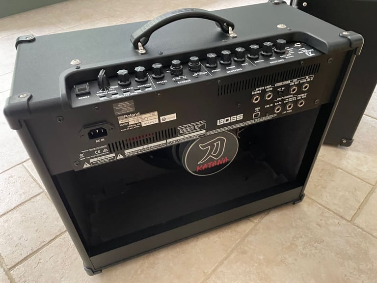 Boss Katana 100 MKII pair of “like new” guitar amplifiers & GA-FC EX 6-switch foot controller