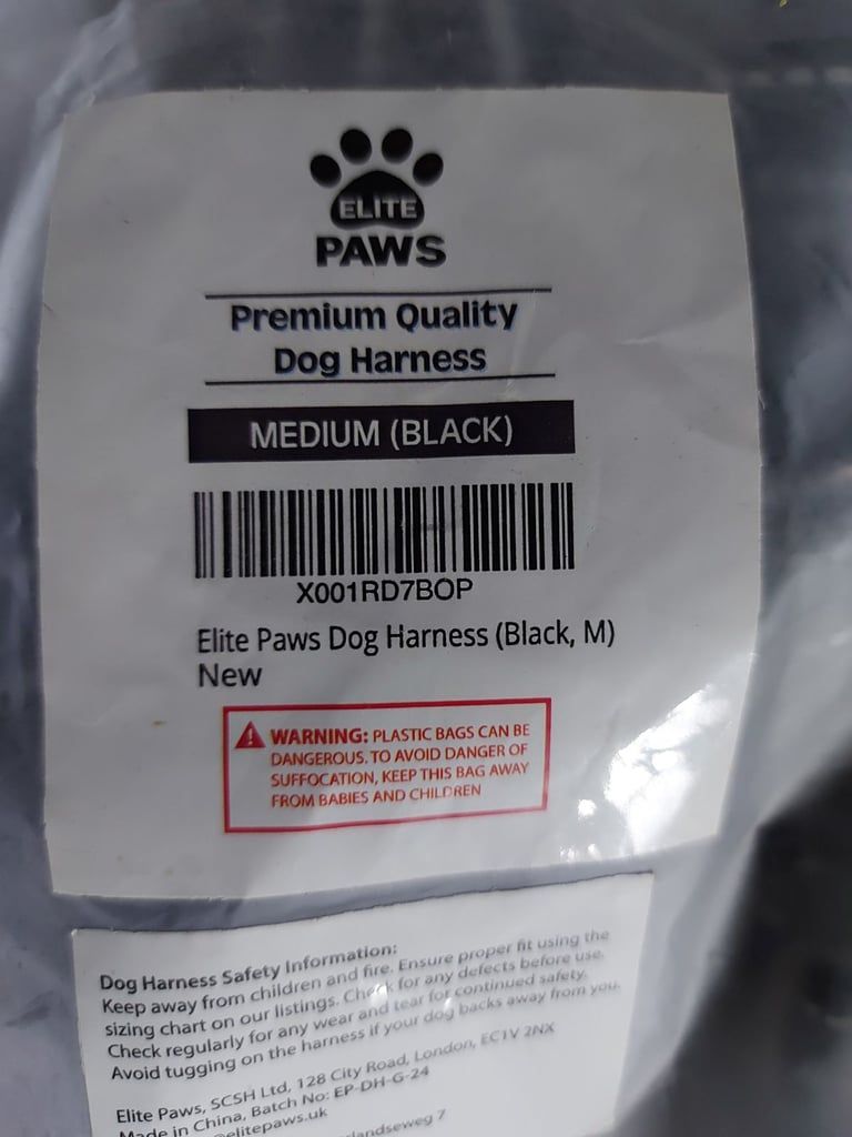 Brand new dog harness 