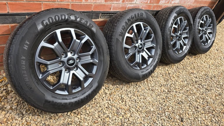 Genuine Ford Ranger Alloy Wheels 18" Goodyear N1WC-1007-E2B Wildtrak