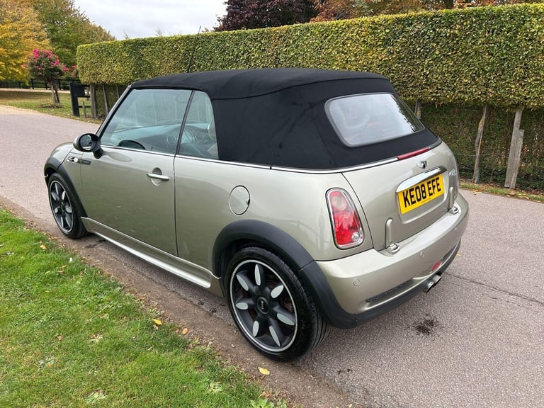 2008 MINI Convertible 1.6 Cooper S Sidewalk Euro 4 2dr Convertible Petrol Manual