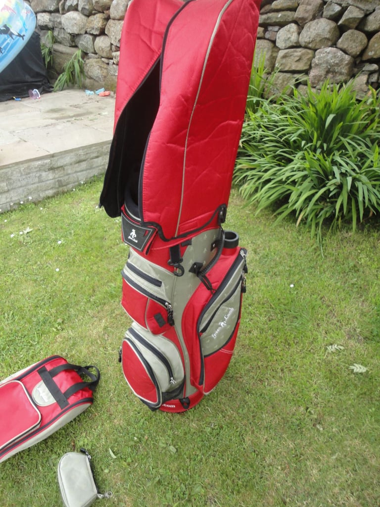 Golf cart trolley, pencil bags, wilson, cobra, callaway various prices