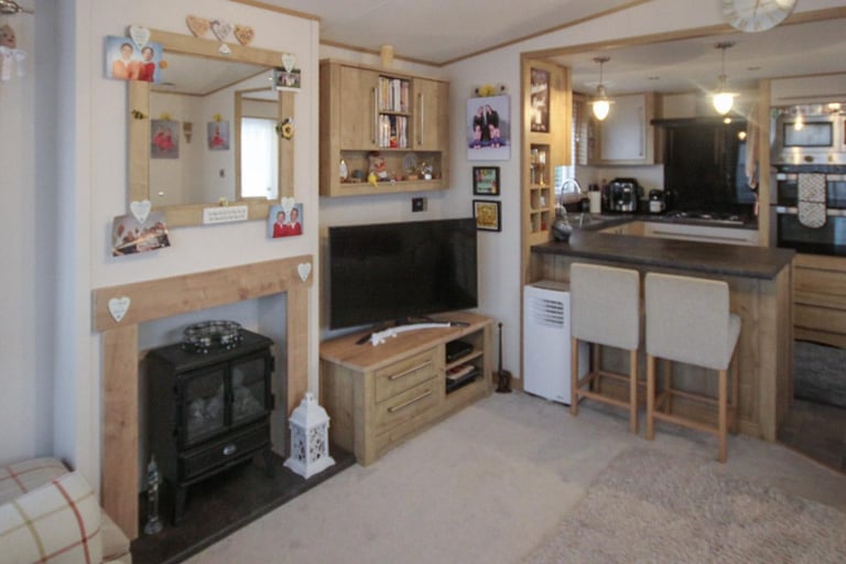 ABI Westwood 2017 static caravan sited at Allhallows, Kent. Private sale