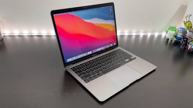 Apple MacBook Air M1 CHIP 2020 - Sonoma OS X - Microsoft Office - Laptop - PhotoShop Mac computer