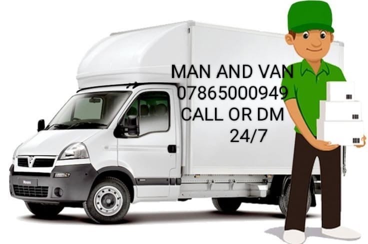image for 24/7 MAN WITH VAN HIRE HOUSE OFFICE STORAGE MOVING FURNITURE PIANO BIKE WASTE REMOVALS CHEAP URGENT
