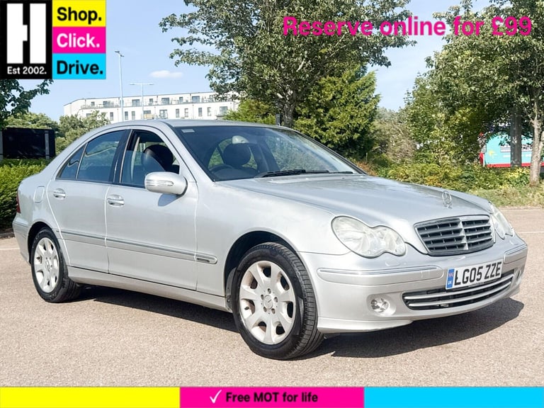 image for  Mercedes-Benz C Class 1.8 C200 Kompressor Elegance SE 4dr Petrol Automatic