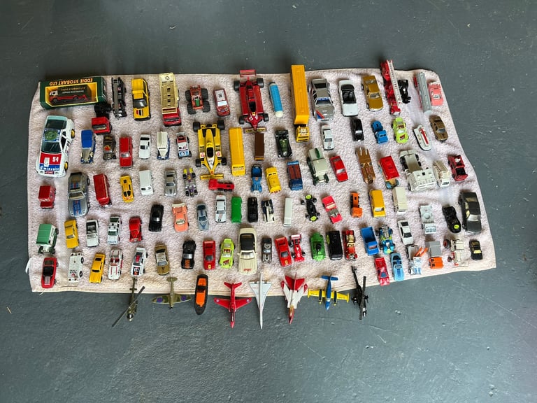 Over 90 die cast toys