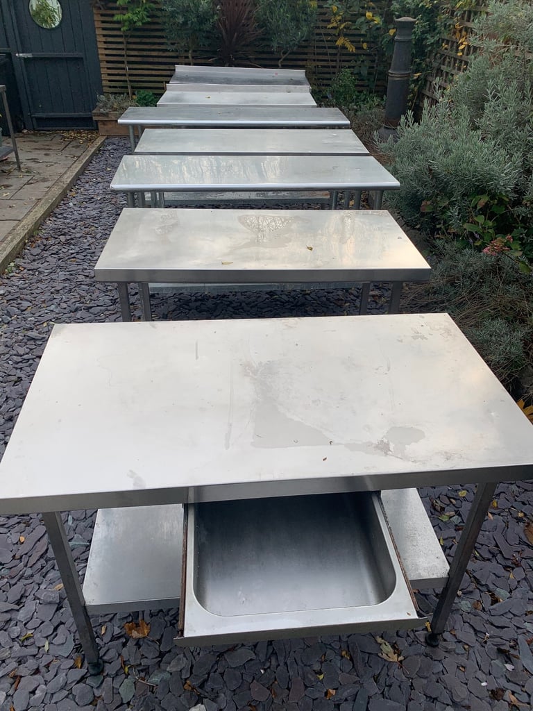 image for Quality Stainless Steel Commercial Tables, Sinks , Shelves