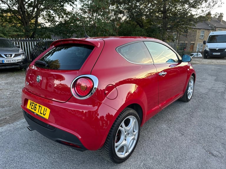 2016 Alfa Romeo MiTo 0.9 TB TwinAir 105 Distinctive 3dr HATCHBACK Petrol Manual