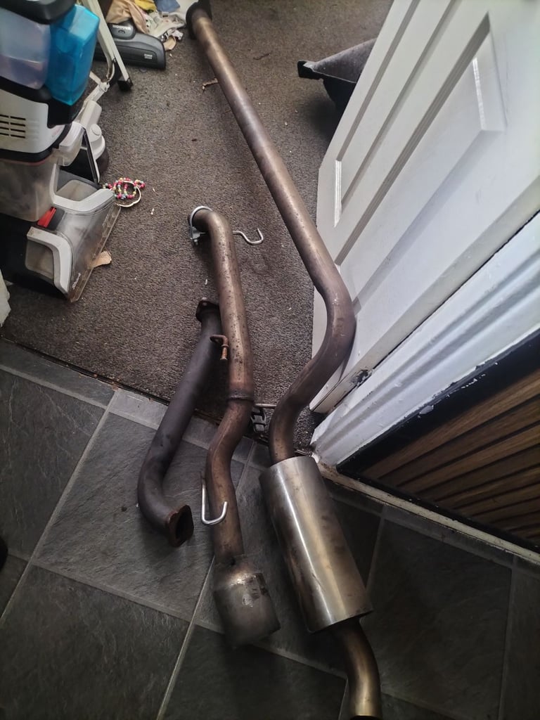 Ford focus cat back exhaust system
