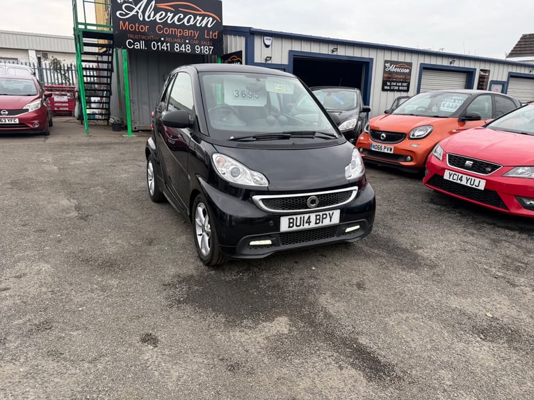 1 Former Keeper 2014 Smart FORTWO 1.0 Petrol Semi -Auto 54,000 Miles,MOT’d 1 Full year