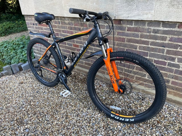 Grey Orange MTB Carrera in Oxford Oxfordshire Gumtree