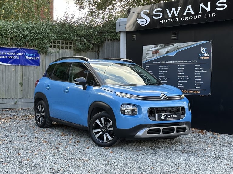 image for 2018 Citroen C3 AirCross 1.2 PureTech Petrol Manual Feel 5 Door Hatchback Blue.