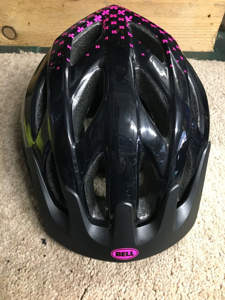 Ladies cycle helmet. Worn once , as new .