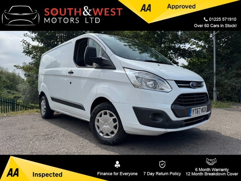2017 Ford Transit Custom 2.0 TDCi 310 Trend Panel Van 5dr Diesel Manual L1 H1 (157 g/km, 128 bhp)...