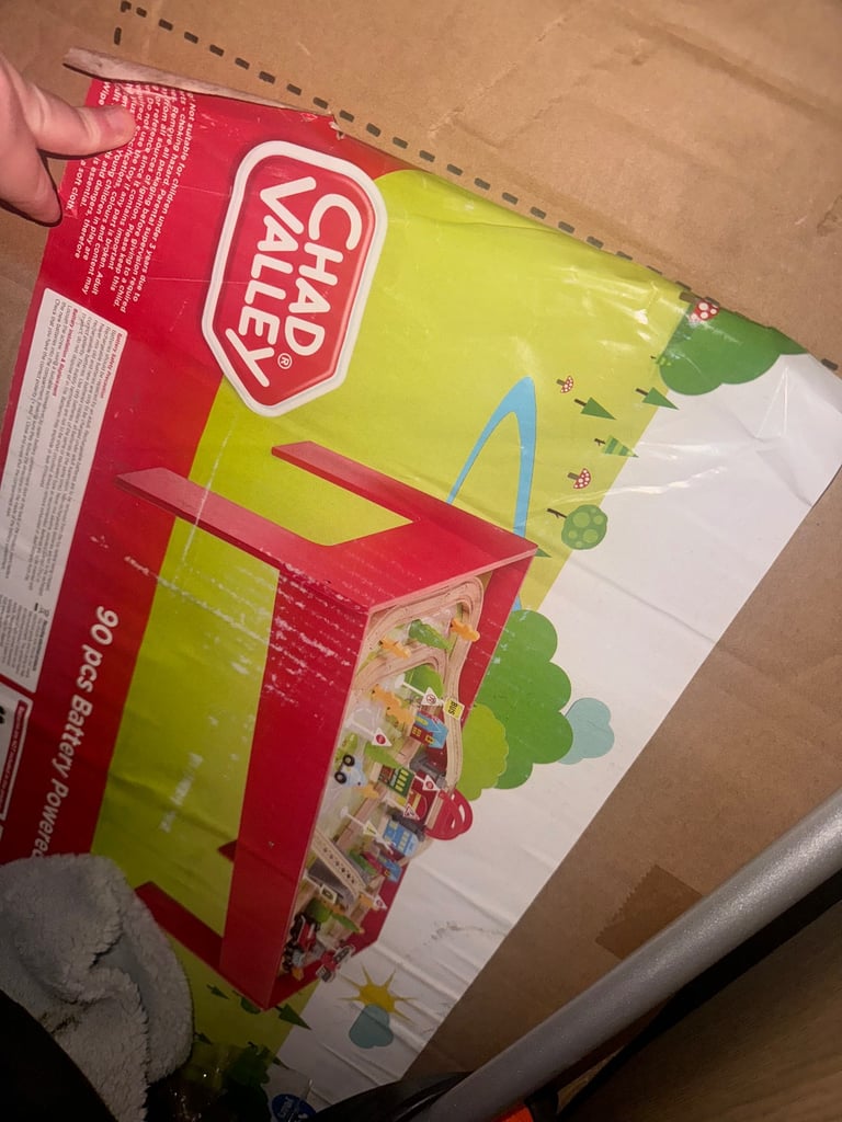 image for Chad valley battery powered train table 