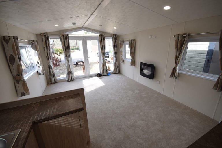 NEW Sunrise Lodge | Granny Annex | 38x12 with 2 beds | OFF SITE Mobile Cabin