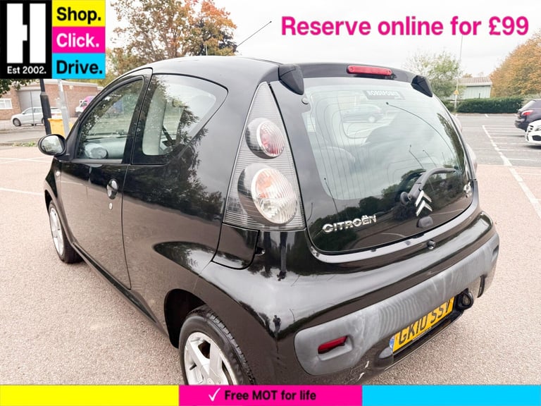  Citroen C1 1.0i VTR+ Euro 4 3dr Petrol Manual