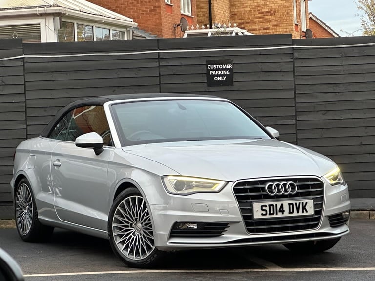 2014 Audi A3 Cabriolet 1.4 TFSI CoD Sport Euro 6 (s/s) 2dr CONVERTIBLE Petrol Manual