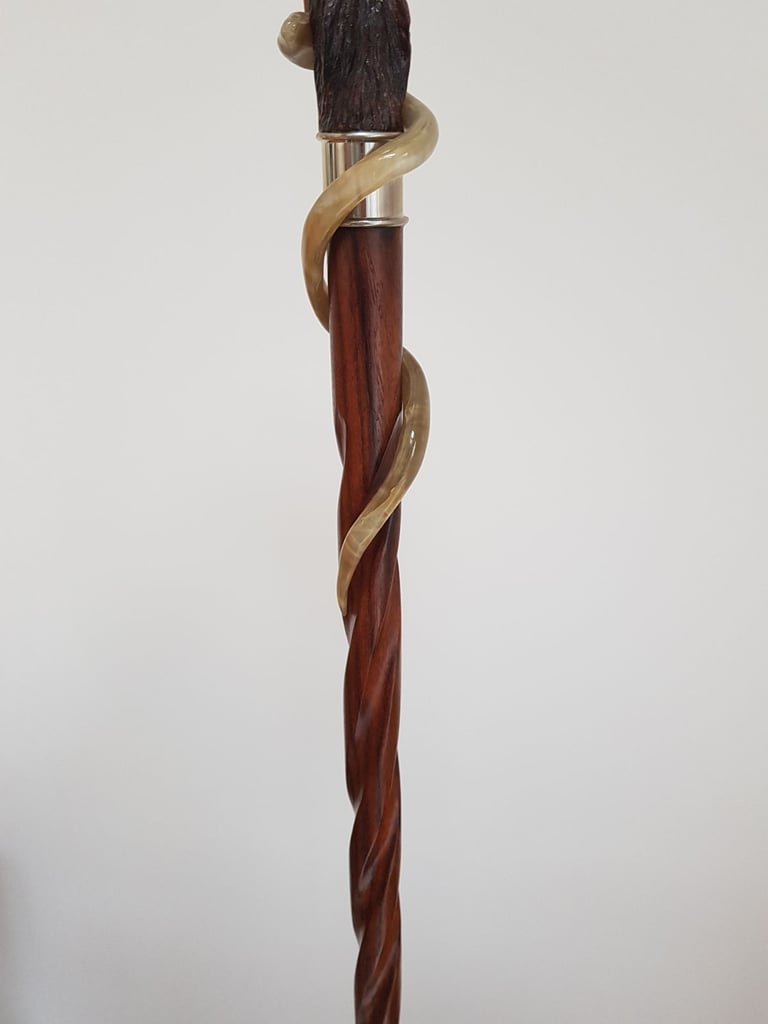 Hand made walking stick