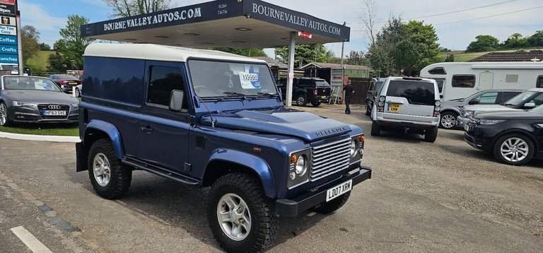 2007 Land Rover Defender 90 2.4 TDCi Hard Top SUV 4WD SWB Euro 4 3dr Diesel