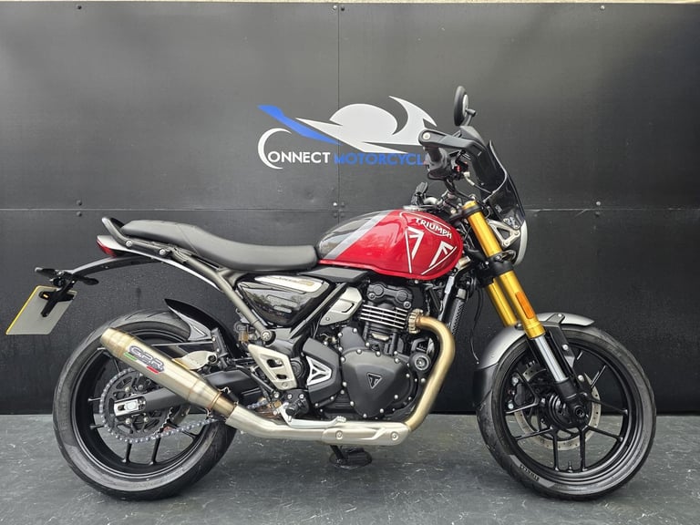 TRIUMPH SPEED 400 LOW MILEAGE 1 OWNER HPI CLEAR