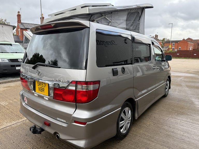 2003 (53)reg Toyota Alphard 2.4 Automatic Camper Van 4 Berth PRO Conversion