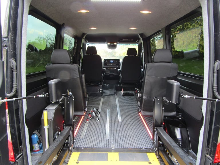 2022 Mercedes-Benz Sprinter DRIVER WHEELCHAIR UPFRONT DRIVE FROM VEHICLE WAV Wheelchair Accessibl...