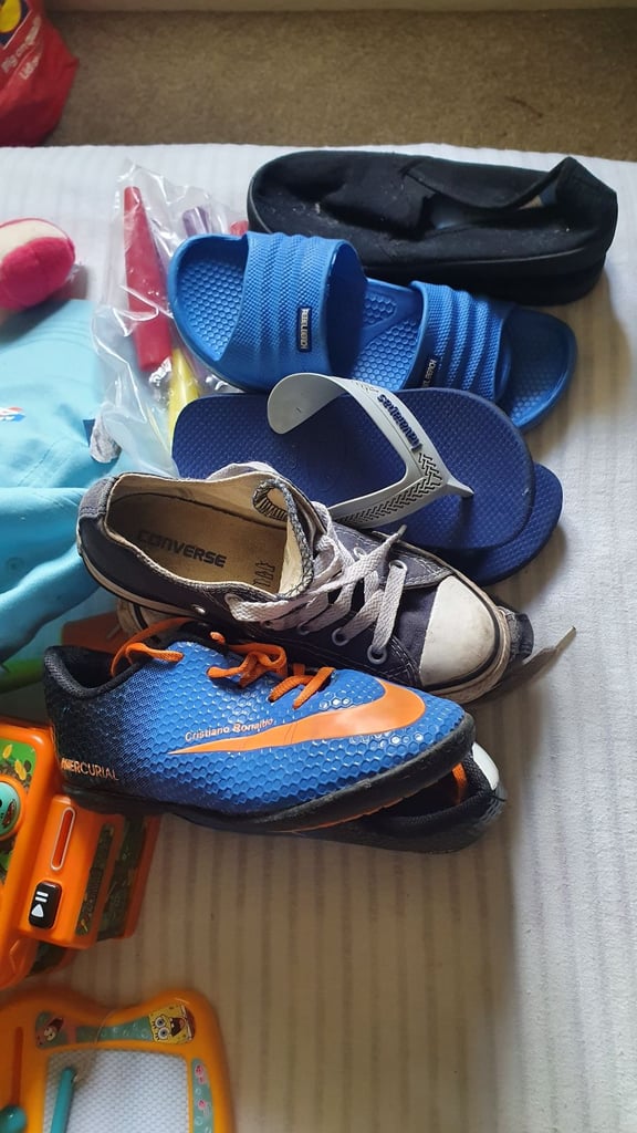 Various boys toys and clothing 