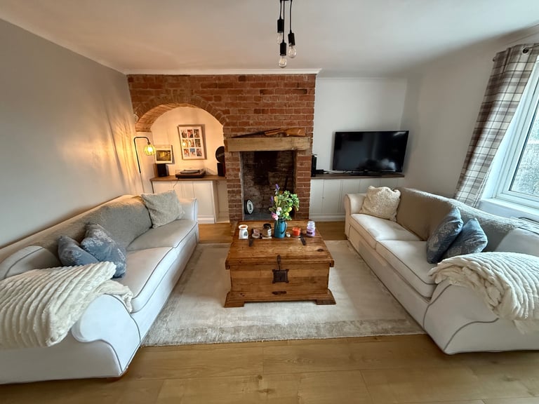 image for 2 x Laura Ashley 3 seater sofas 