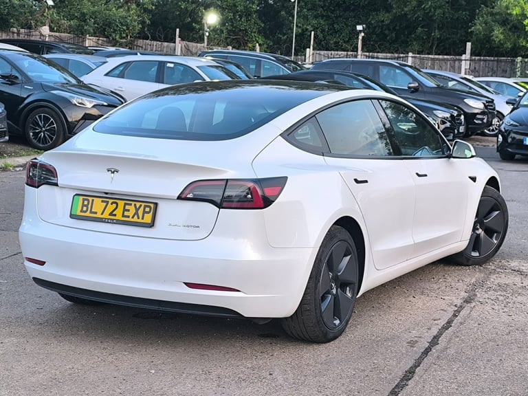 2022 Tesla Model 3 Electric 75 kWh PCO Ready (Dual Motor) Long Range Saloon 4dr ULEZ Free SALOON ...